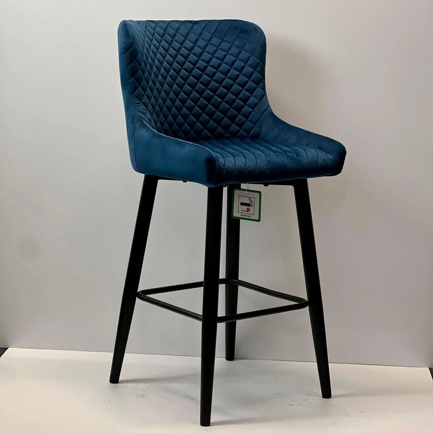 Monty Barstool Midnight Blue