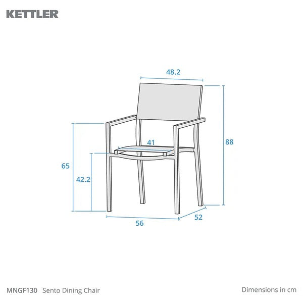 SENTO Dining Set 6 Seat