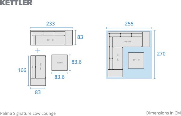 Palma Signature Low Lounge Set