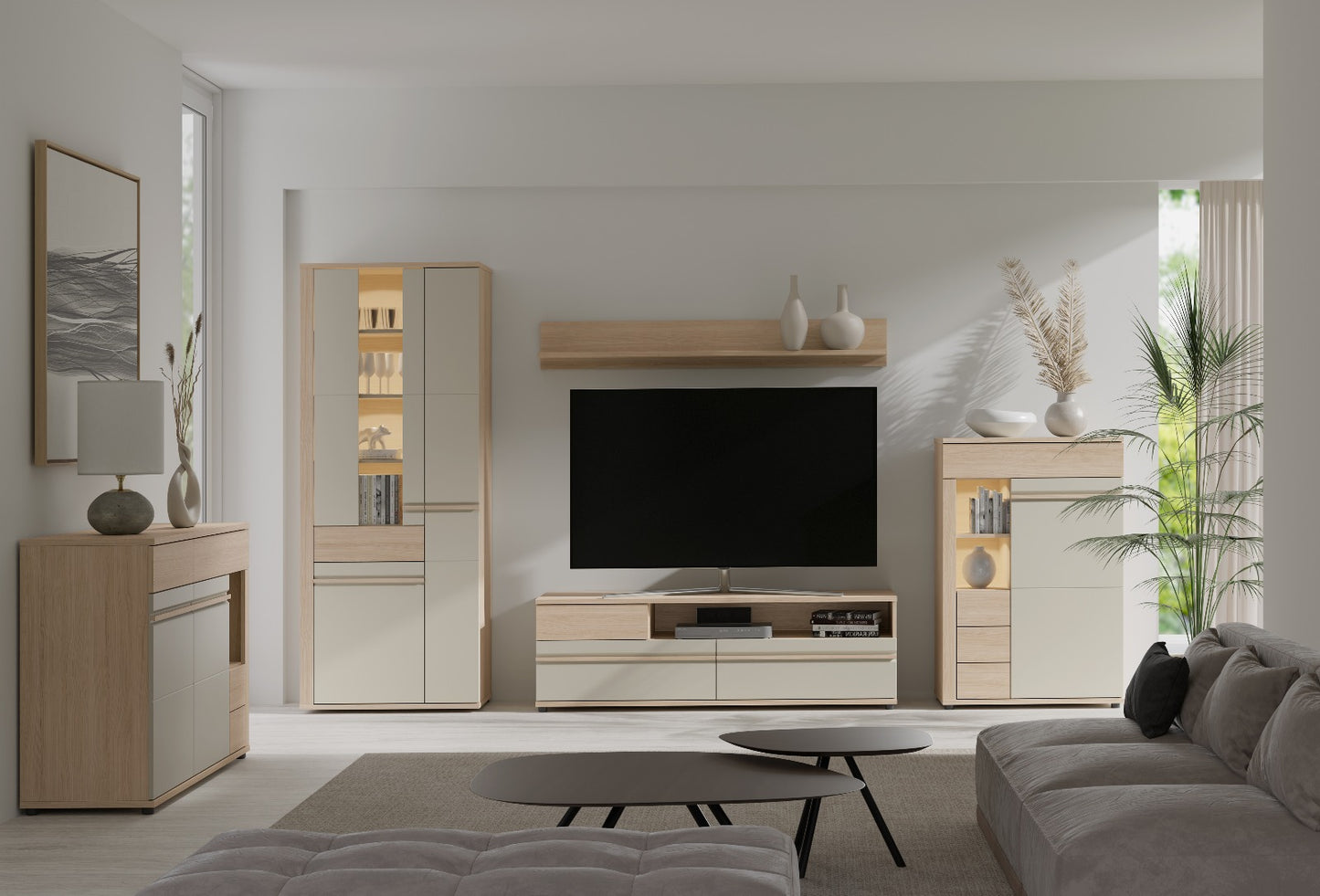 OSLO Large Modular Entertainment Set