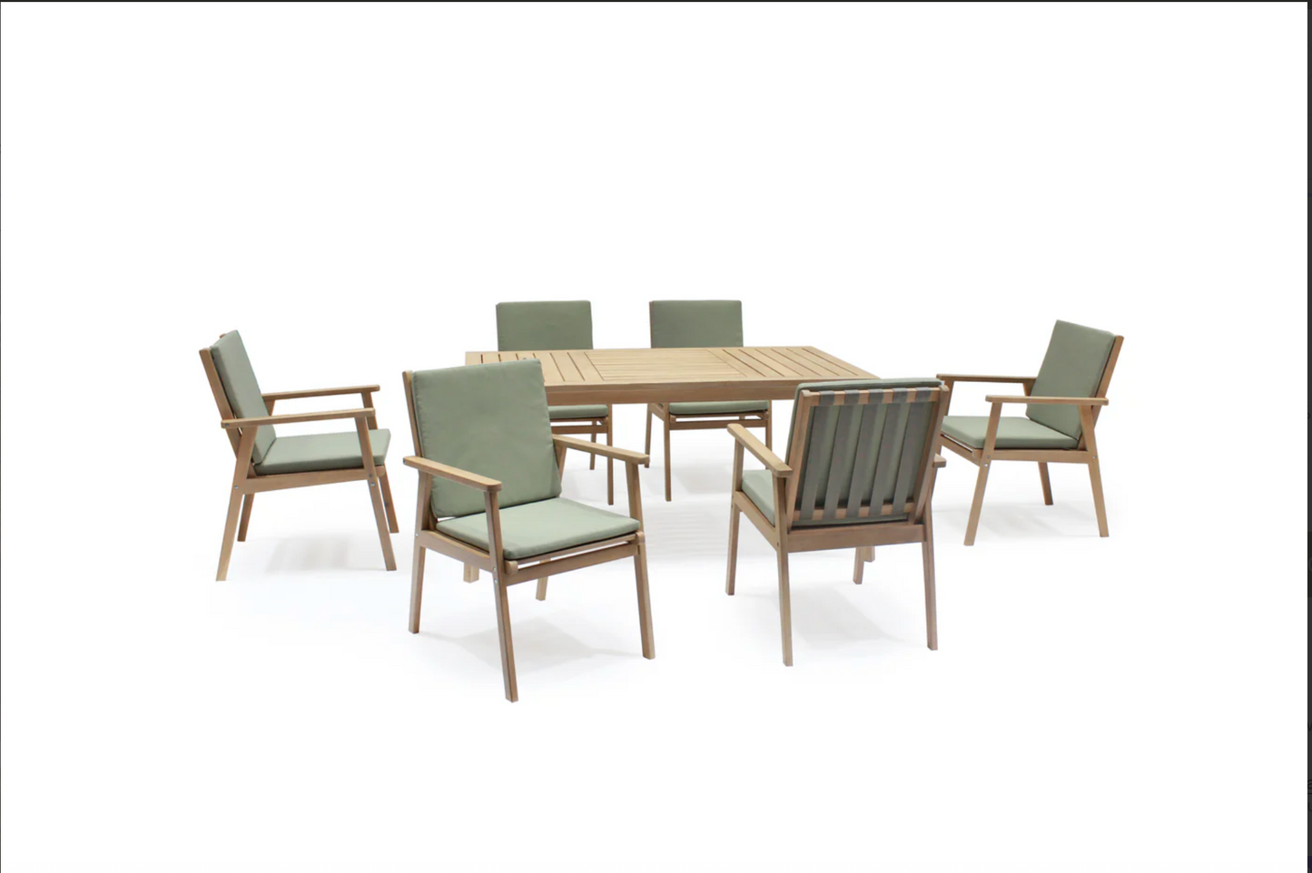 Hampton 6 Seat Dining Set