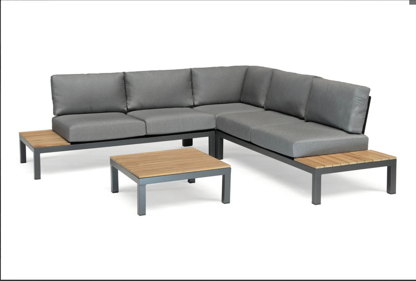 Elba Signature Standard Low Lounge Corner Set (Grey)