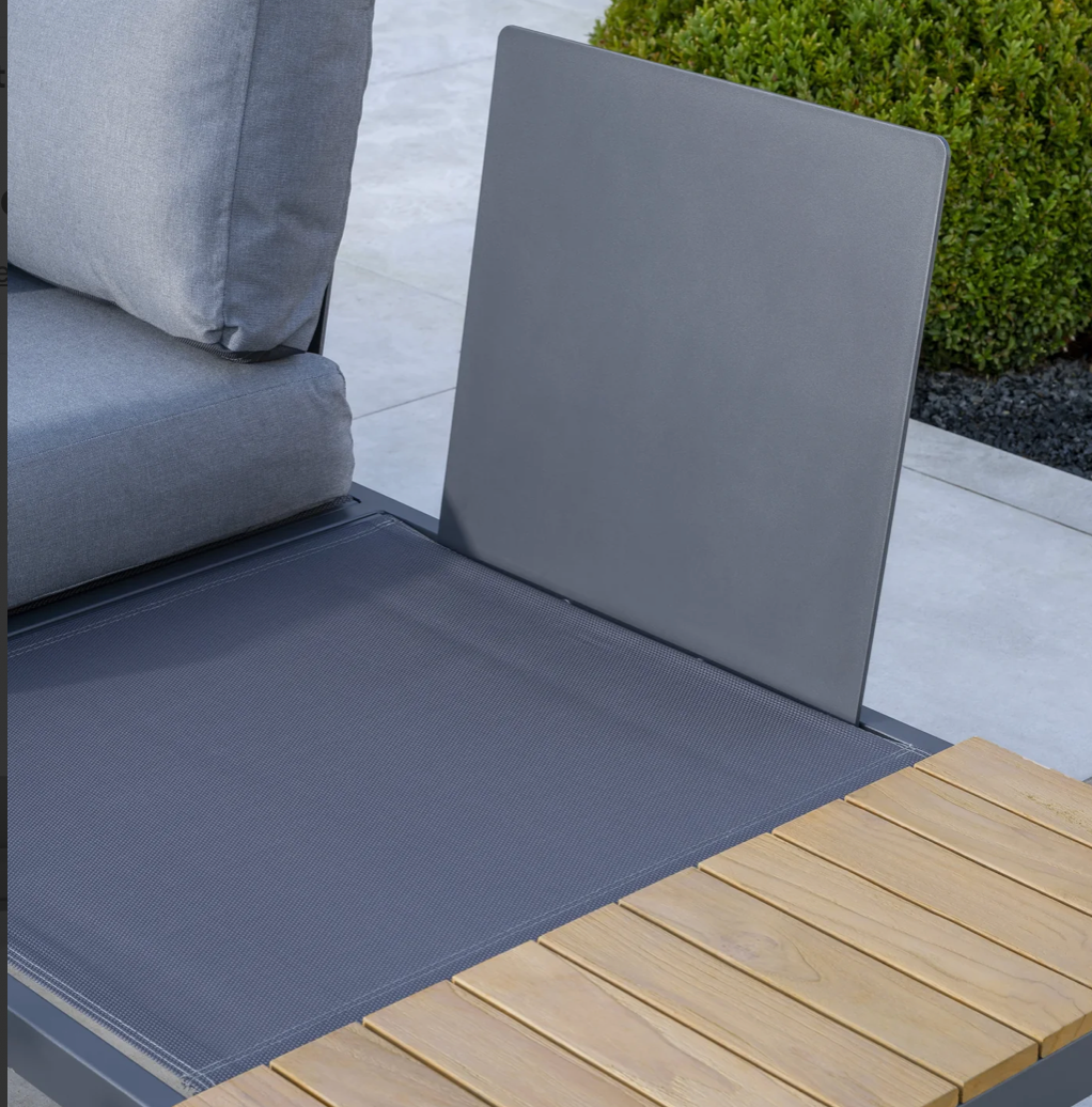 Elba Signature Standard Low Lounge Corner Set (Grey)