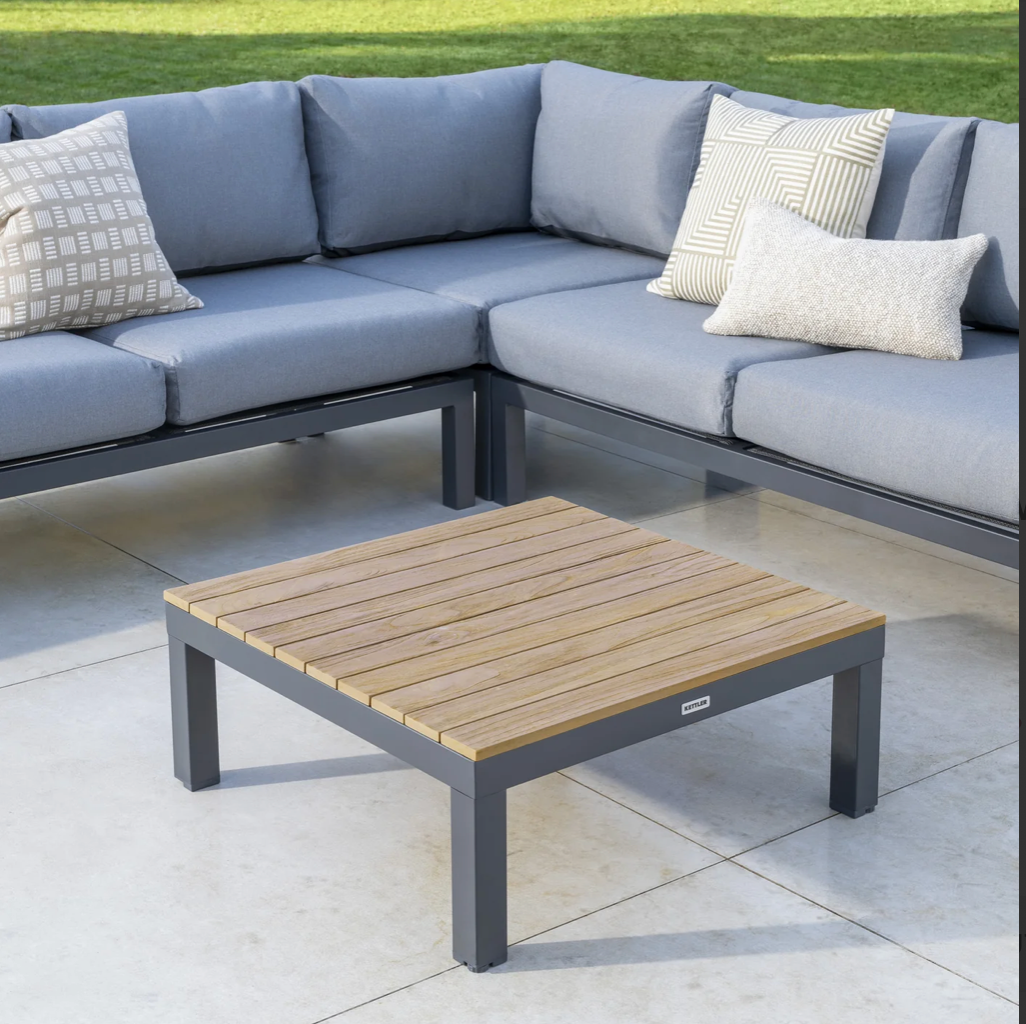 Elba Signature Standard Low Lounge Corner Set (Grey)