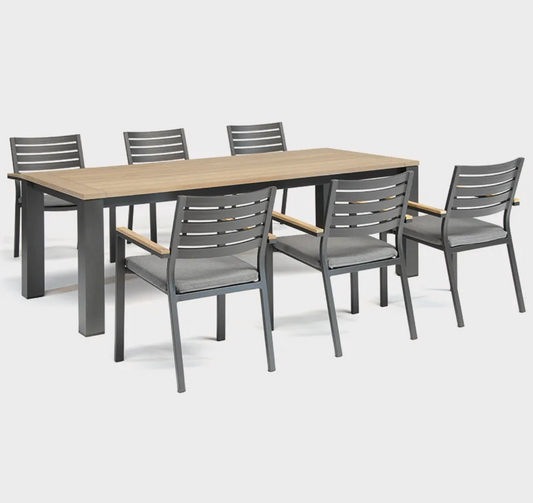 ELBA Dining Set with 6 chairs and Dining Table