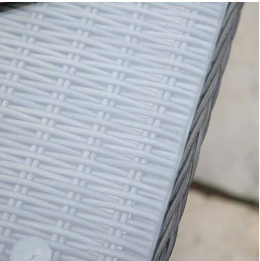 SOVERA Lounge 3 Seater with Rising Table - Grey