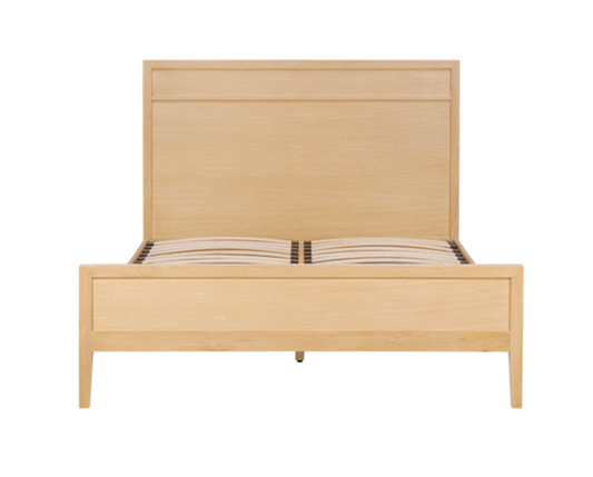 BLOCKLEY Pale Oak Kingsize Bed