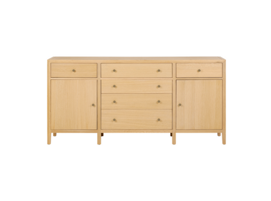 BLOCKLEY Pale Oak Large Sideboard