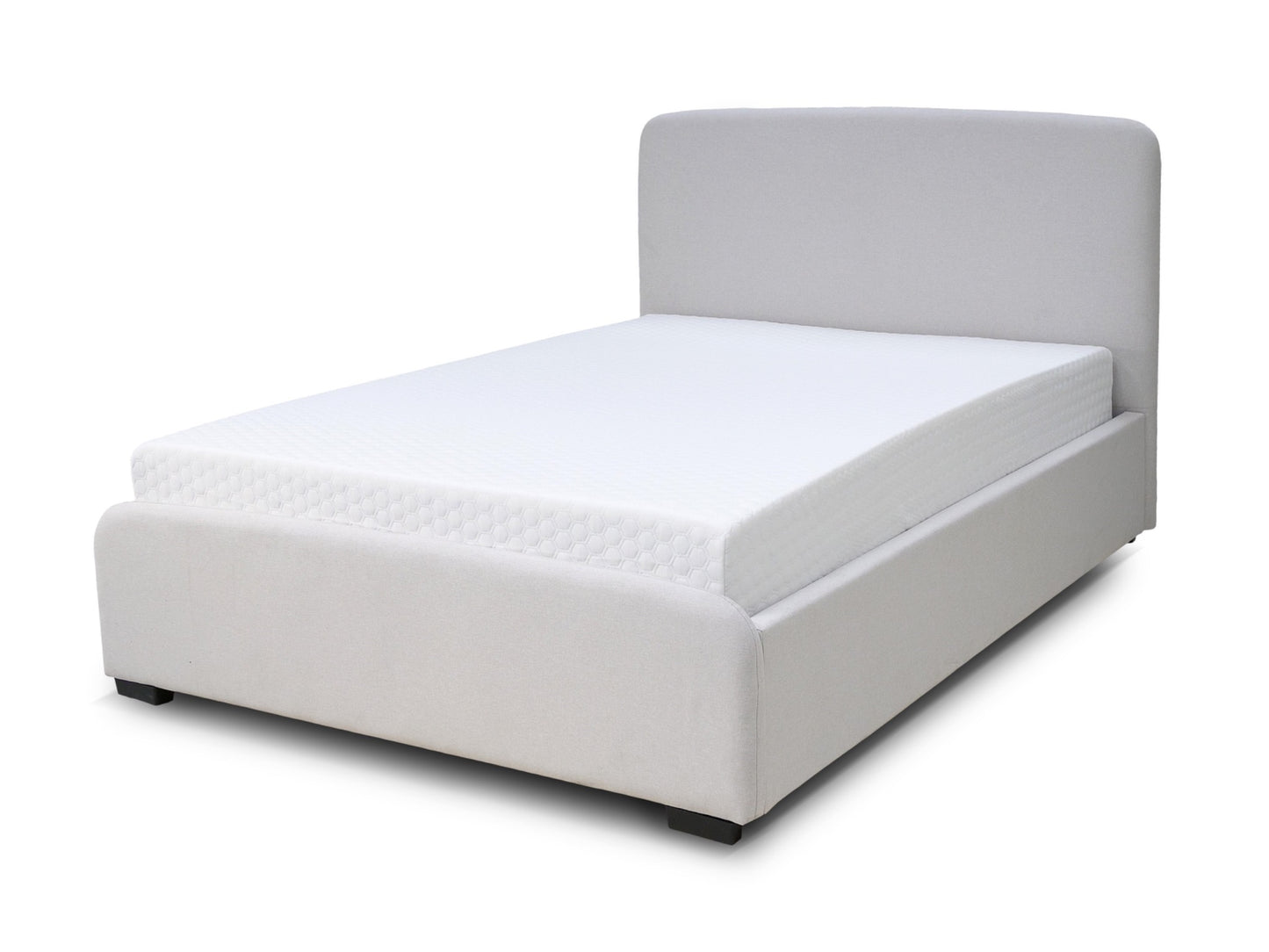 LANGHAM Ottoman Bed – Super King (Light Grey Fabric) | Direct Home Delivery