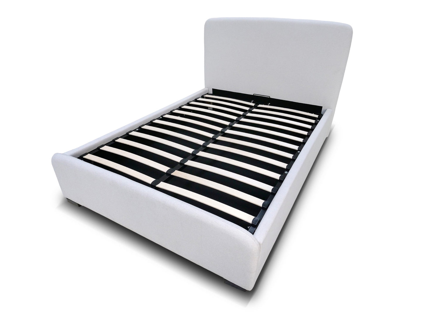LANGHAM Ottoman Bed – Super King (Light Grey Fabric) | Direct Home Delivery