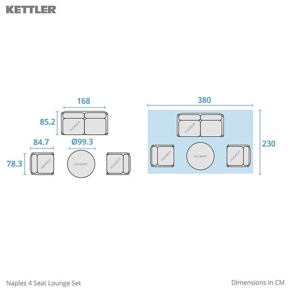Naples Lounge Set