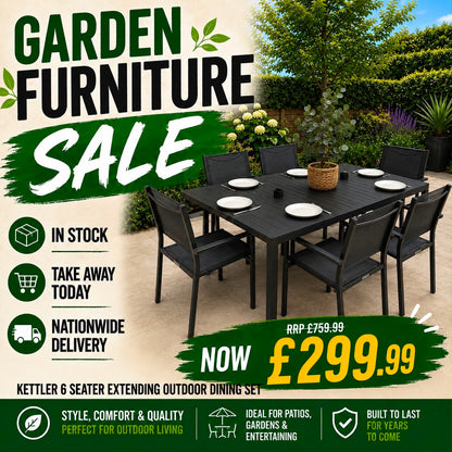 SENTO Dining Set 6 Seat