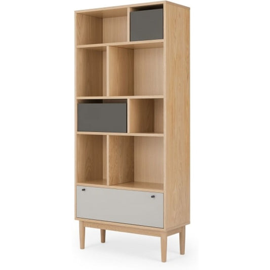 CAMPTON Narrow Bookcase  | Modern Slim Storage Furniture