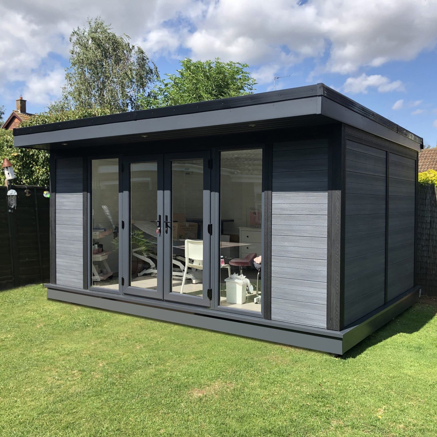 Park Lane Garden Room in black and grey