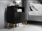 HIGH Bedside Table - Black