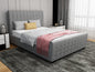 BERKELEY Ottoman Bed – King Size (Light Grey Fabric) | Direct Home Delivery