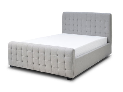 BERKELEY Ottoman Bed – King Size (Light Grey Fabric) | Direct Home Delivery