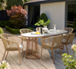 Messina 6 seat dining set