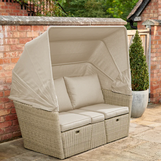 Palma Daybed - Oyster Cushions