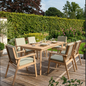 Hampton 6 Seat Dining Set