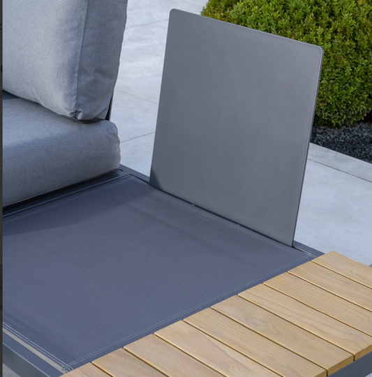 Elba Signature Standard Low Lounge Corner Set (Grey)