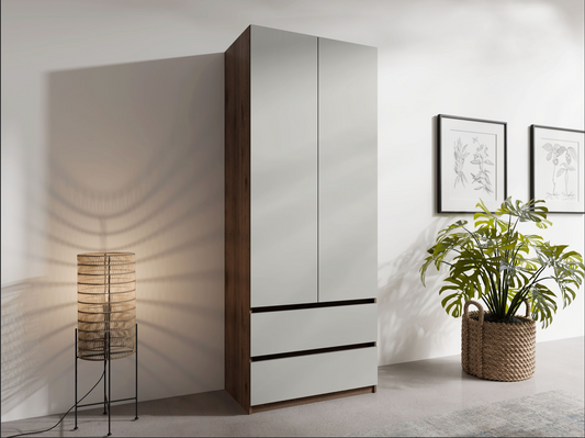 MADISON 2 Door 2 Drawer 90cm Wardrobe