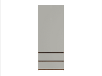 MADISON 2 Door 2 Drawer 90cm Wardrobe