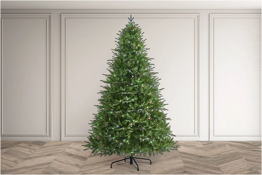 FLORENCE FIR 7.5ft Colour Switch Christmas Tree – 850 LED Microbulbs