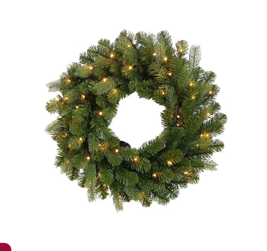 LAKESIDE 24" Artificial Christmas Wreath