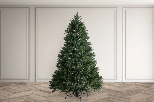 LAURIESTION PINE 7.5ft Artificial Christmas Tree – Full Pine Design