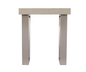 PETRA Lamp Table – Stone Effect with Brushed Metal Legs (Pre-Order, 21-Day Lead Time)