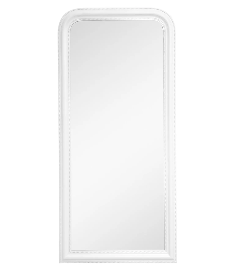 Large Warm White Mirror