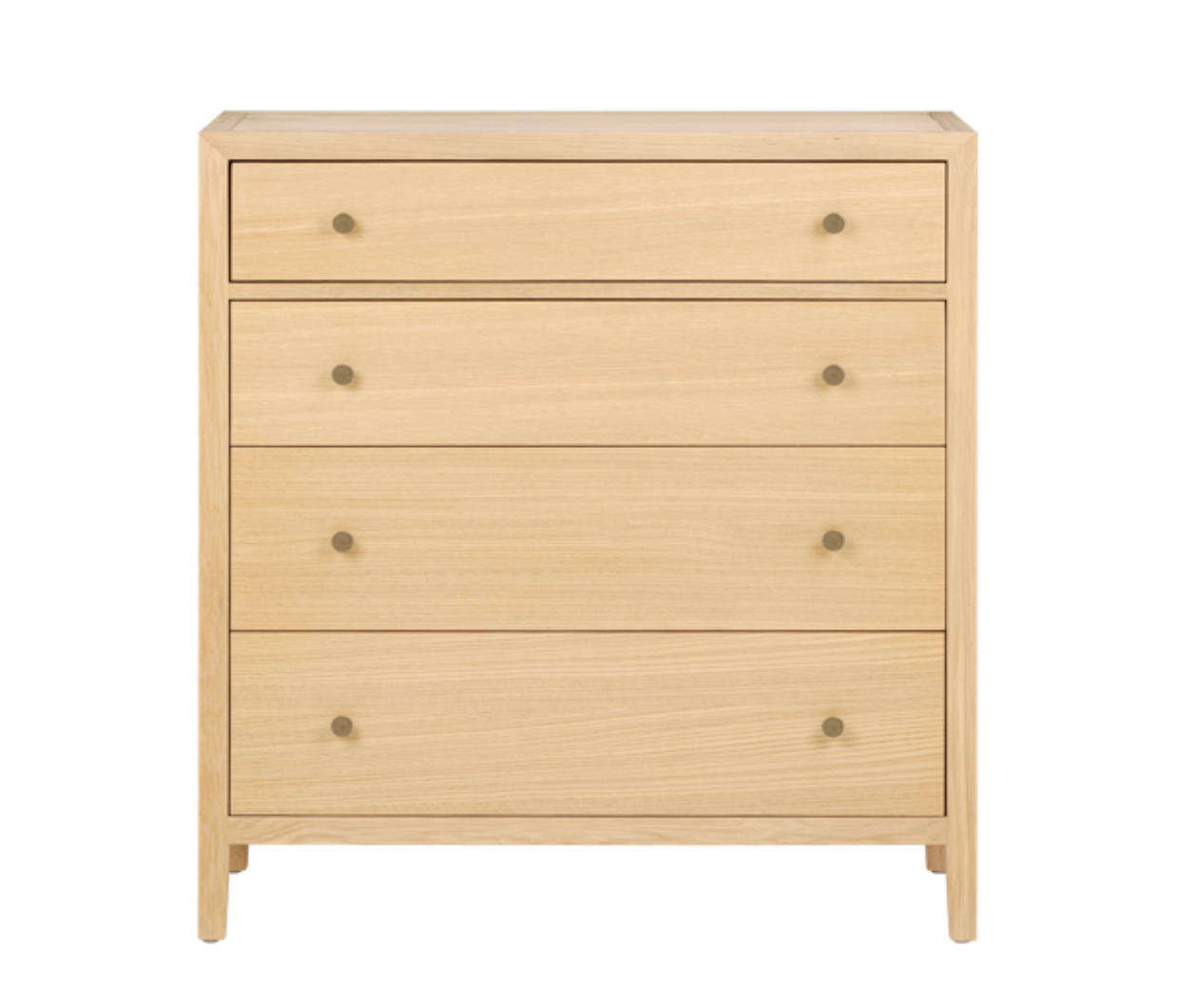 BLOCKLEY Pale Oak 4 Drawer Chest
