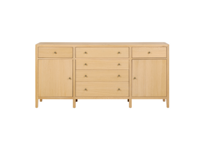 BLOCKLEY Pale Oak Large Sideboard