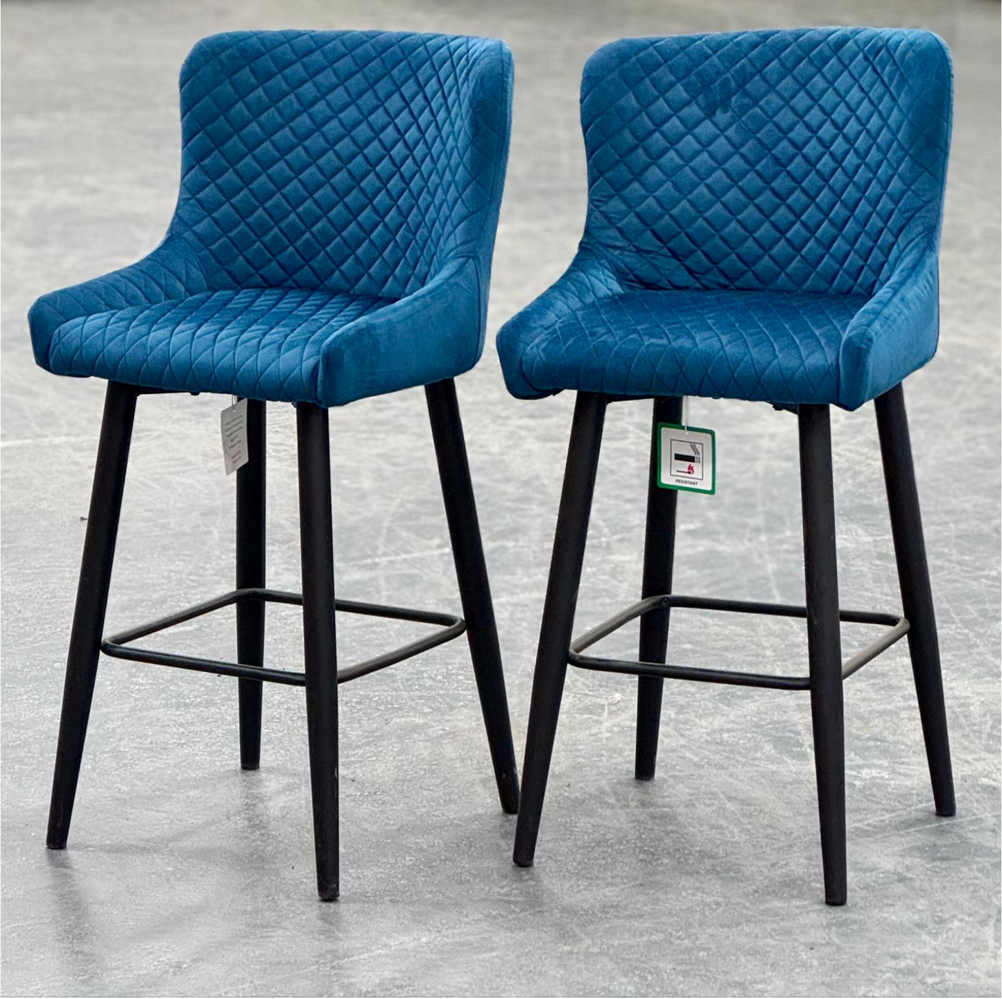 MONTY  Barstool Midnight Blue