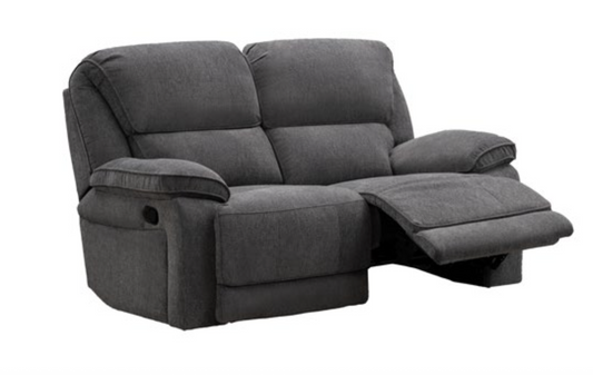DOUGLAS Dark Grey 2 Seater Recliner
