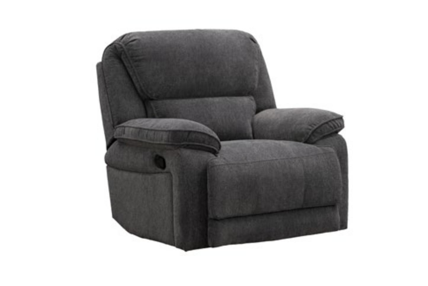 DOUGLAS Dark Grey Reclining Armchair