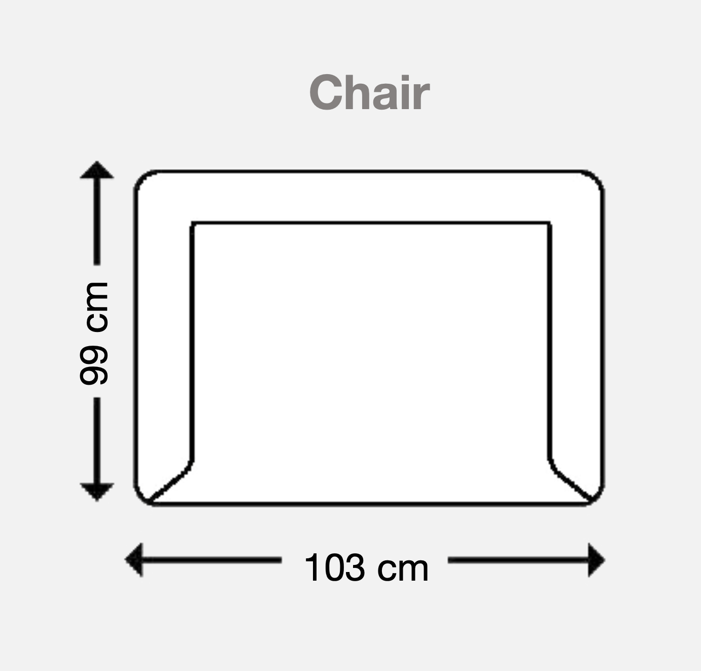 DOUGLAS Dark Grey Reclining Armchair