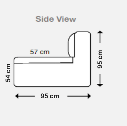 WESTBURY Light Grey Power Recliner