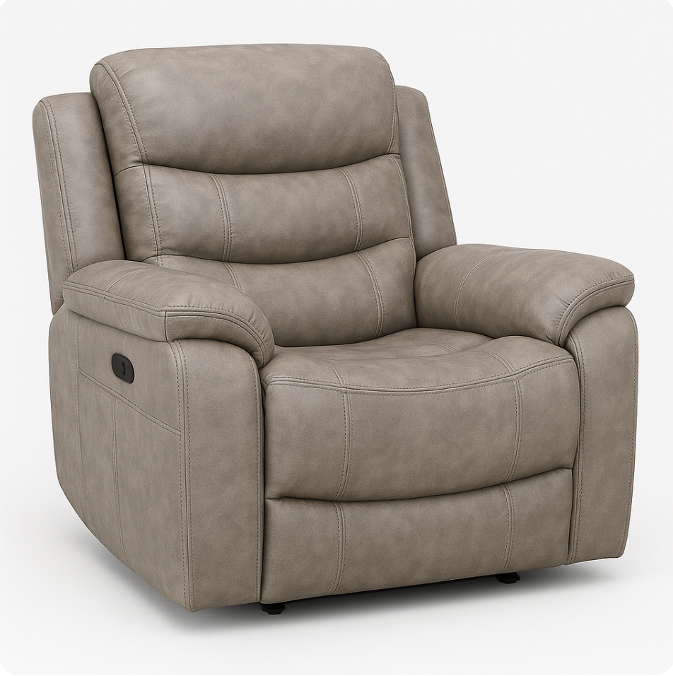 Stratus Dove Manual Recliner Armchair