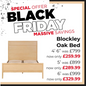 BLOCKLEY Pale Oak Super King Bed