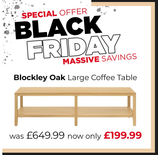 Blockley Pale Oak Large Coffee Table