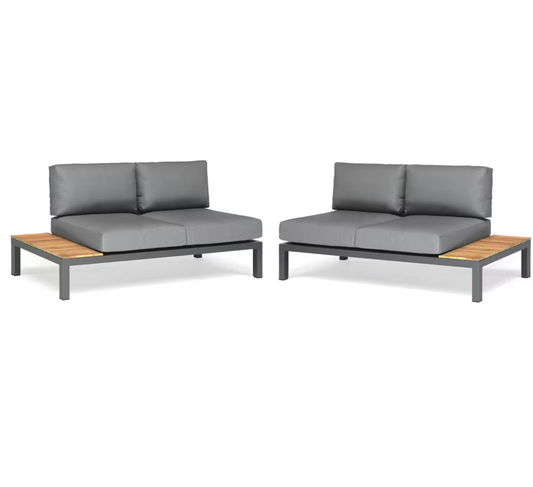 ELBA Signature Standard Low Lounge Corner Set (Grey)