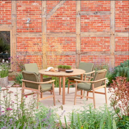 MEADOW  4 Seat Dining Set with 120cm Table