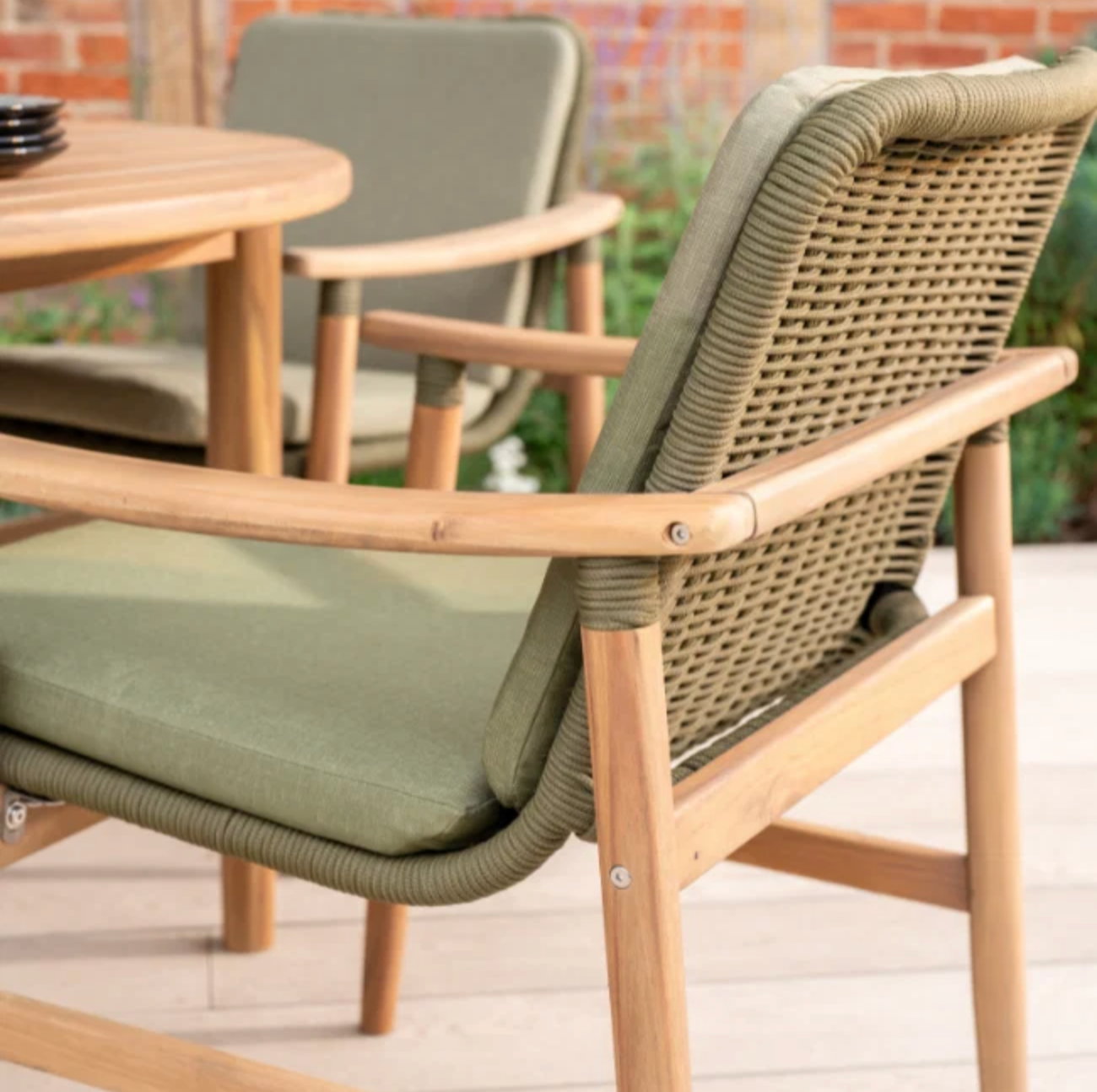 MEADOW  4 Seat Dining Set with 120cm Table