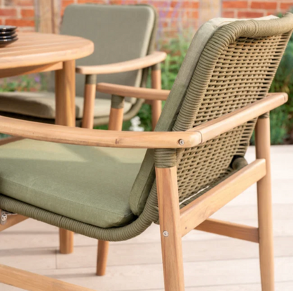 MEADOW  4 Seat Dining Set with 120cm Table