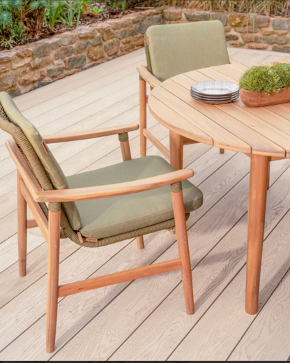 MEADOW  4 Seat Dining Set with 120cm Table