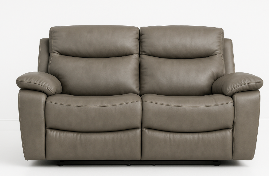 LUCIA 2 Seater Manual Recliner - Available in 4 Colours