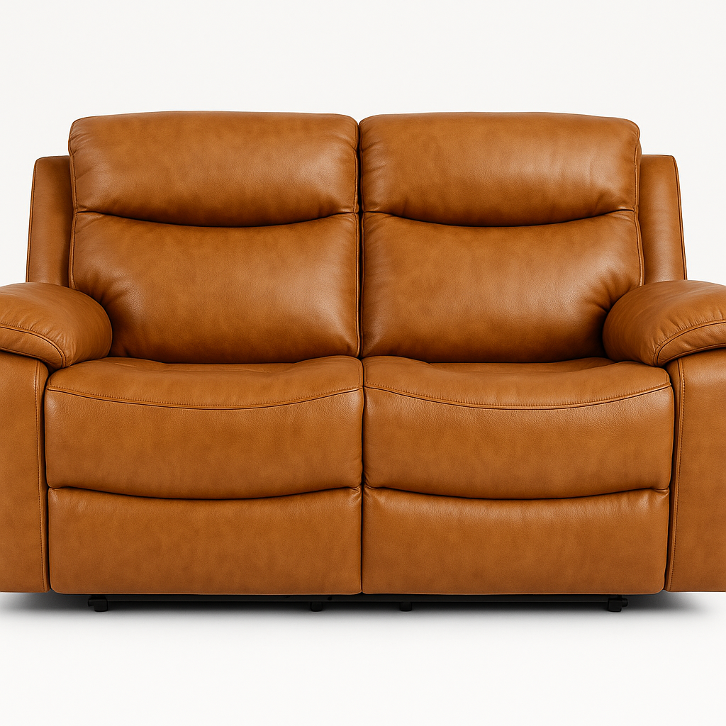 LUCIA 2 Seater Manual Recliner - Available in 4 Colours